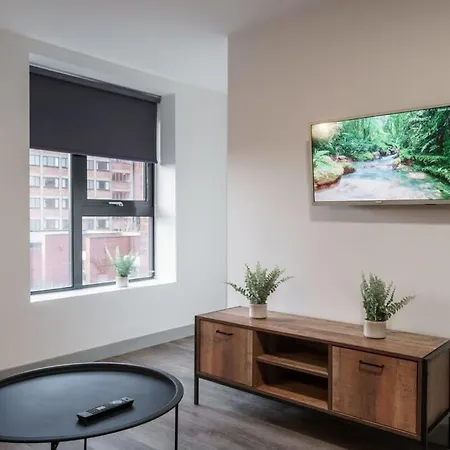 Modern 1 Bed Apartment In Liverpool Centre Exterior foto