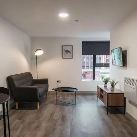 Modern 1 Bed Apartment In Liverpool Centre Exterior foto